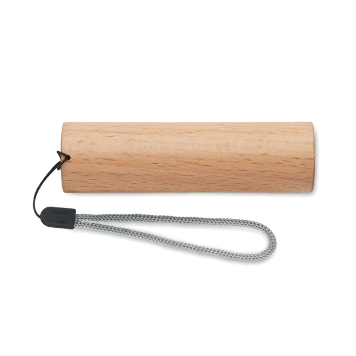 LITE - Beech wood rechargeable flashlight