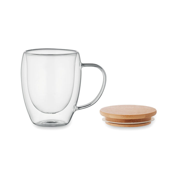 TIRAL - Double wall borosilicate mug