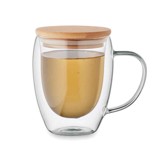 TIRAL - Double wall borosilicate mug