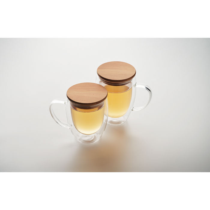 TIRAL - Double wall borosilicate mug