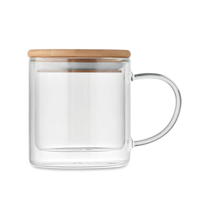 FARBI - Double wall borosilicate mug