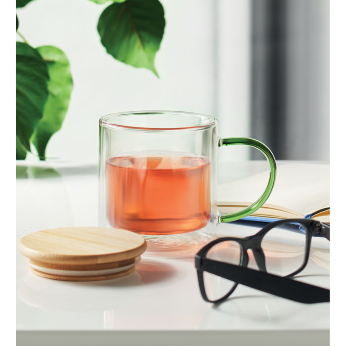 FARBI - Double wall borosilicate mug
