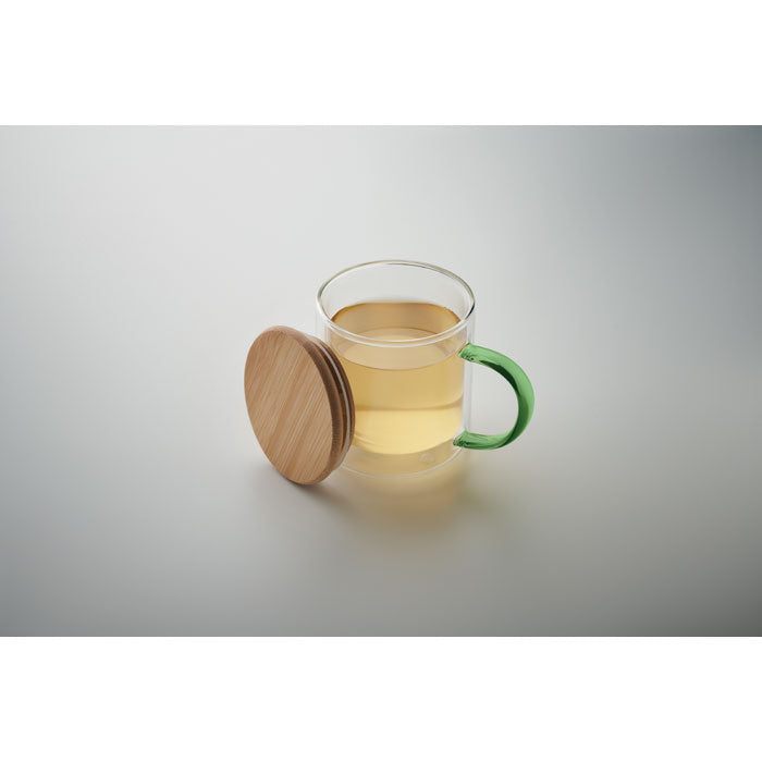 FARBI - Double wall borosilicate mug