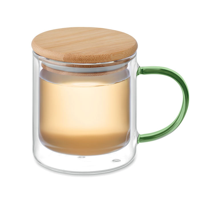 FARBI - Double wall borosilicate mug