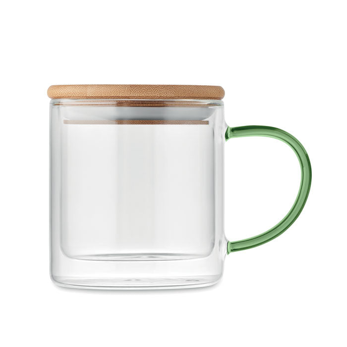 FARBI - Double wall borosilicate mug