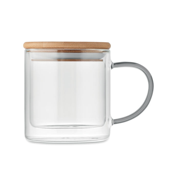 FARBI - Double wall borosilicate mug