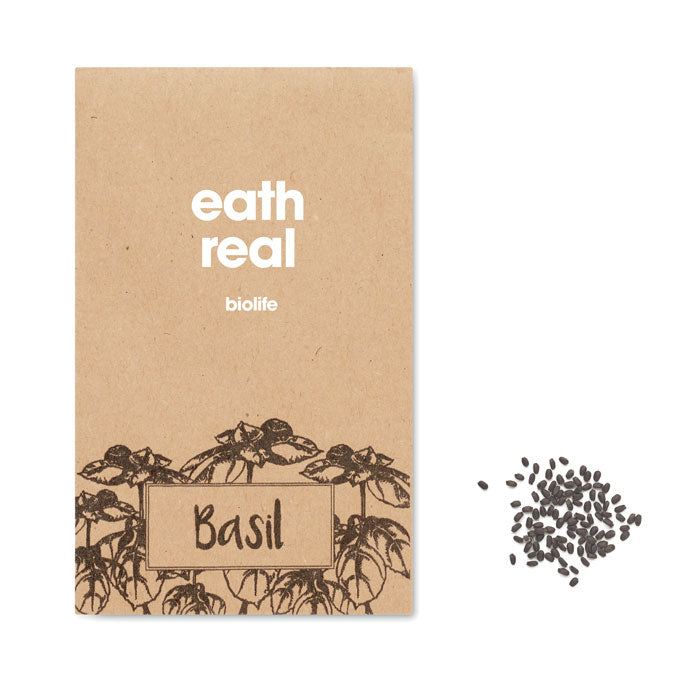BASILOP - Basil seeds in craft envelope