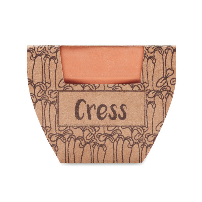 CRESS POT - Terracotta pot cress seeds