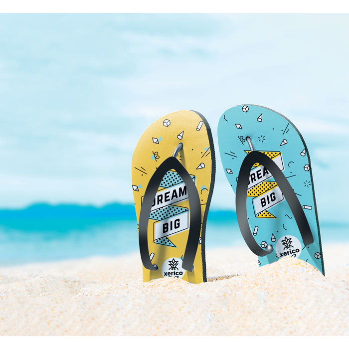 DO MEL - Custom printed beach sandals