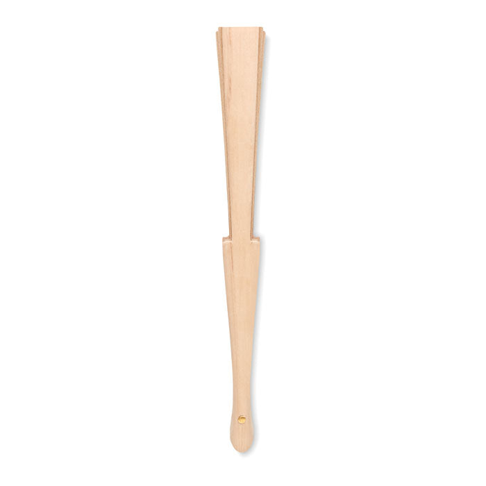 FANNY CORK - Wood hand fan with cork fabric