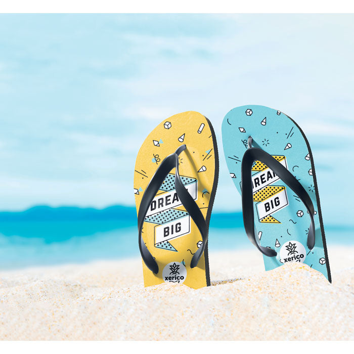 DO MEL - Custom printed beach sandals