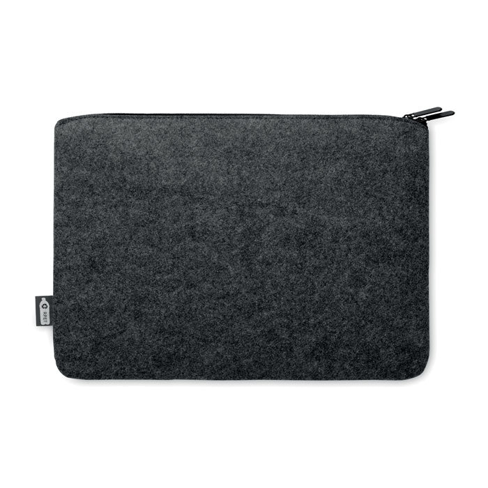 TOPLO - RPET felt zipped laptop bag
