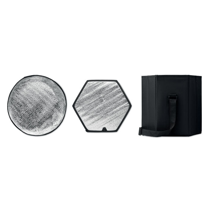SEAT & DRINK - Foldable insulated stool/table