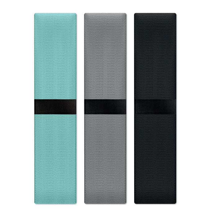 BANDA - Set of 3 fitness bands in pouch