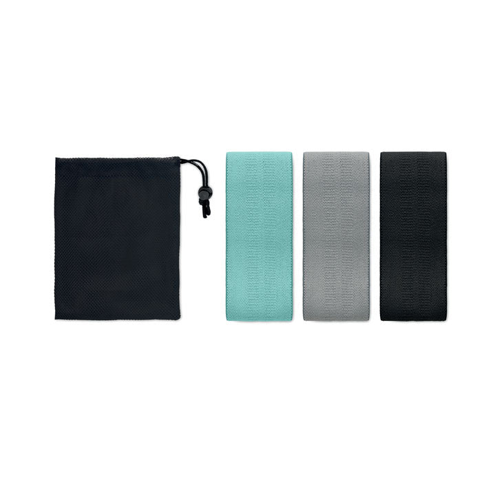 BANDA - Set of 3 fitness bands in pouch