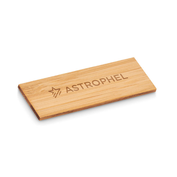 DERI - Name tag holder in bamboo