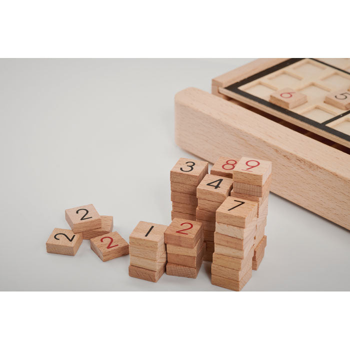 SUDOKU - Wooden sudoku board game