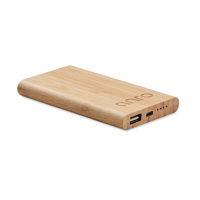 ARENAPOWER C - 4000 mAh Bamboo power bank