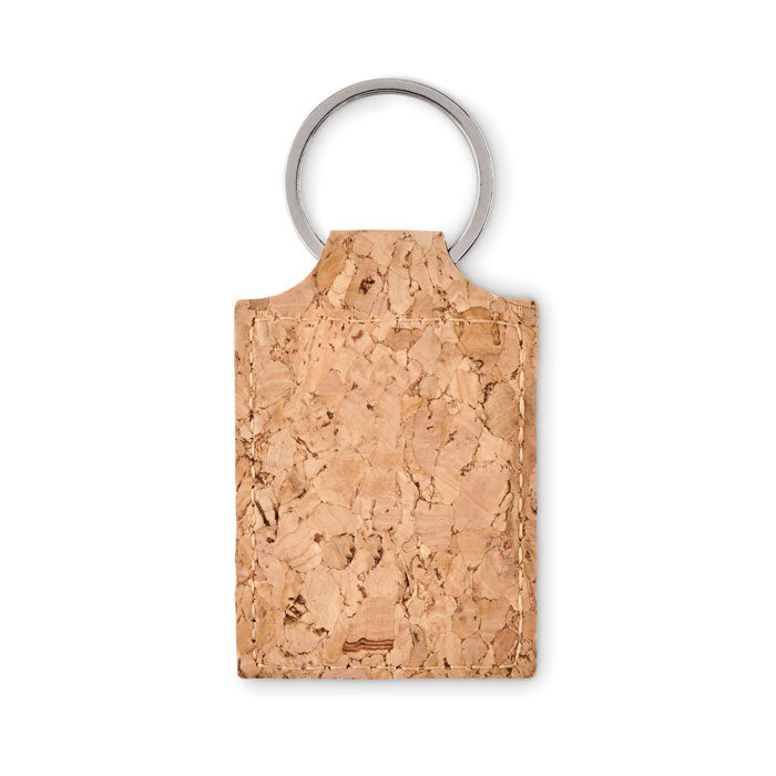 CONCON - Rectangular cork key ring