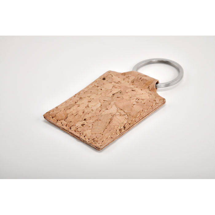 CONCON - Rectangular cork key ring