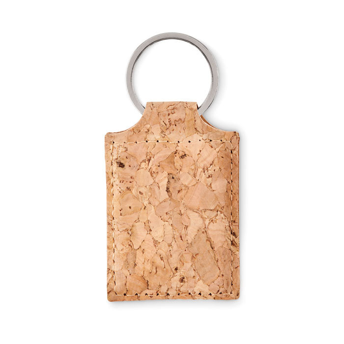 CONCON - Rectangular cork key ring