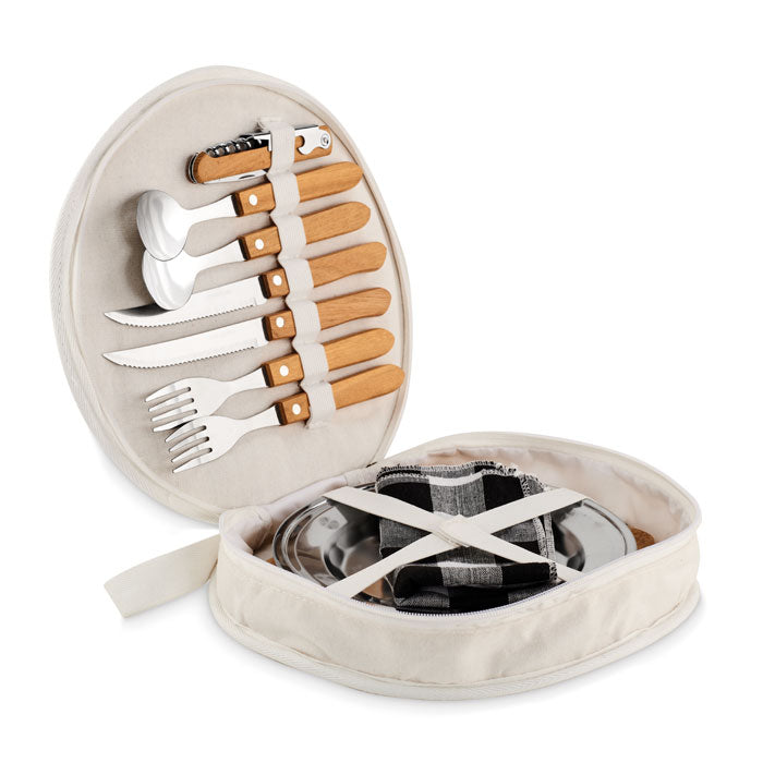 HUDSON - Picnic 2 person set in pouch