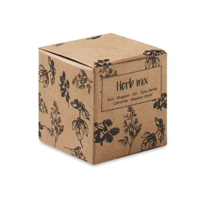 BOMBI III - Herb seed bomb in carton box