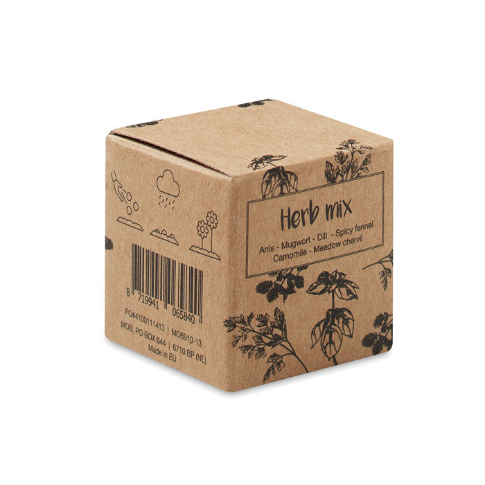 BOMBI III - Herb seed bomb in carton box