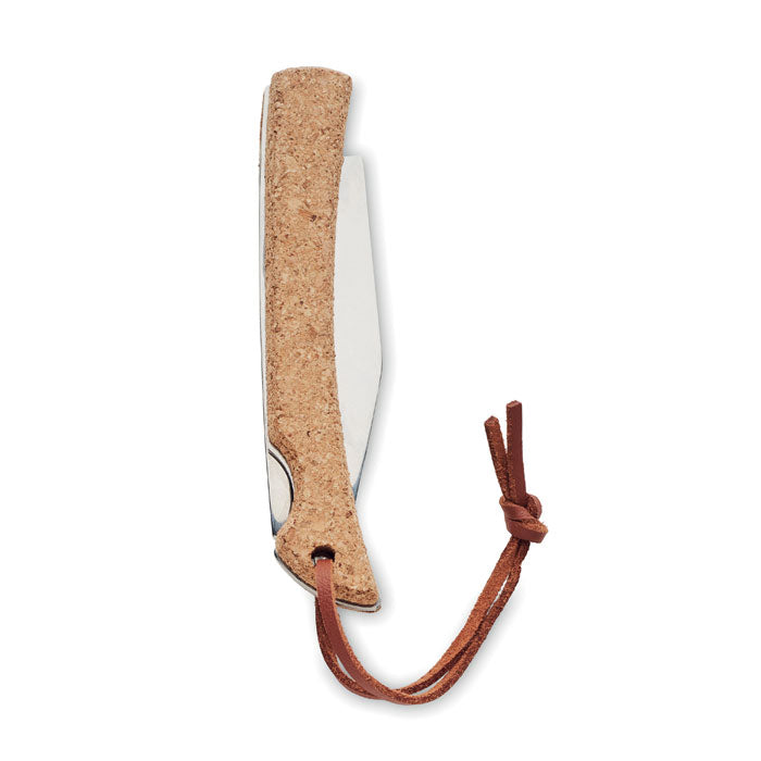 BLADEKORK - Foldable knife with cork