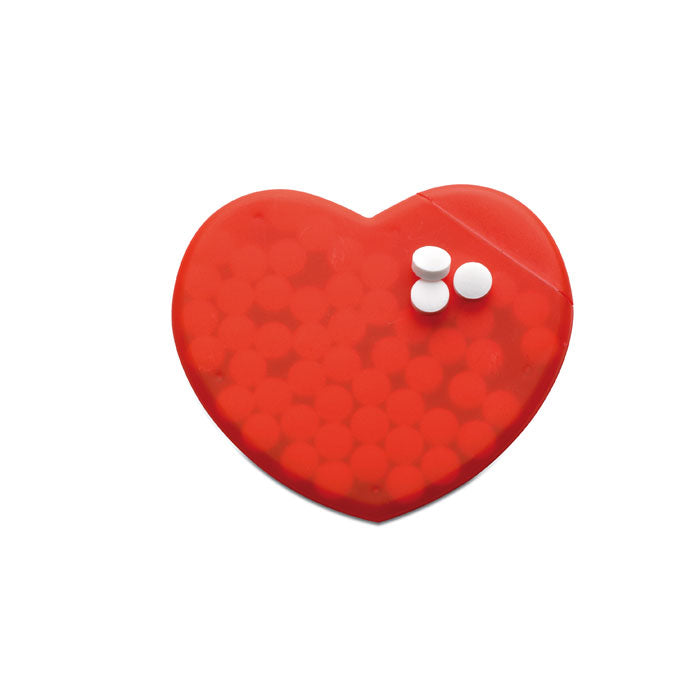 CORAMINT - Heart shape peppermint box