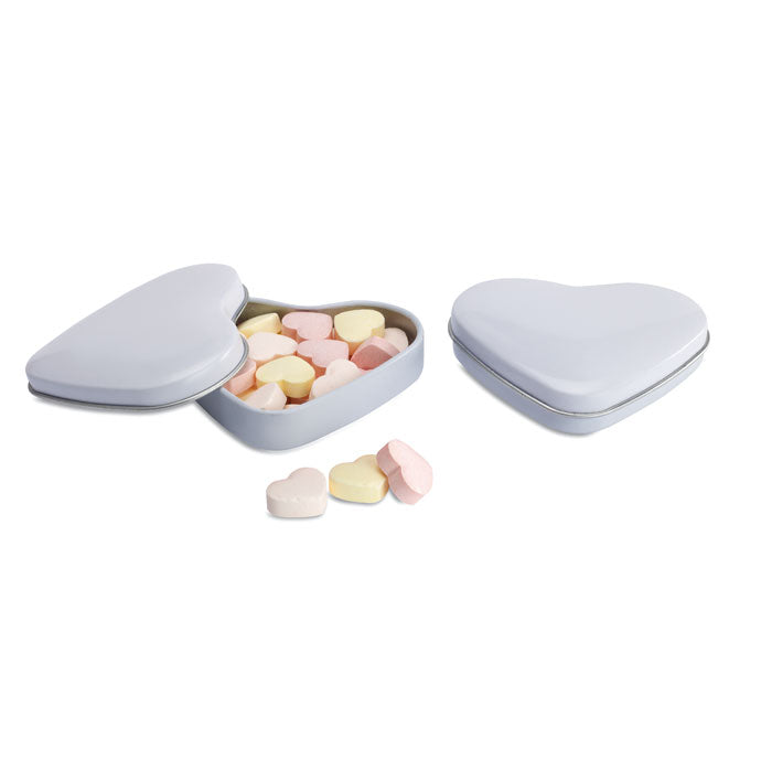 LOVEMINT - Heart tin box with candies