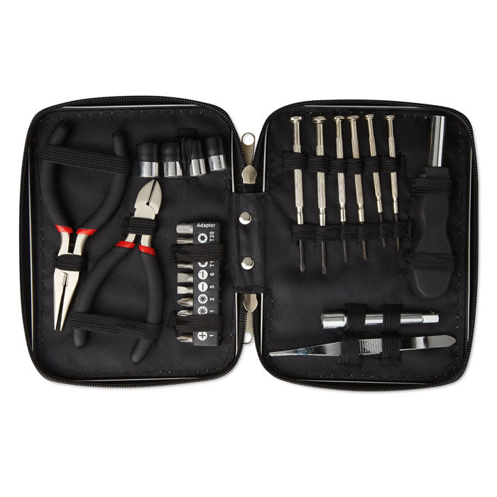 PAUL - 26 pcs tool in aluminium case