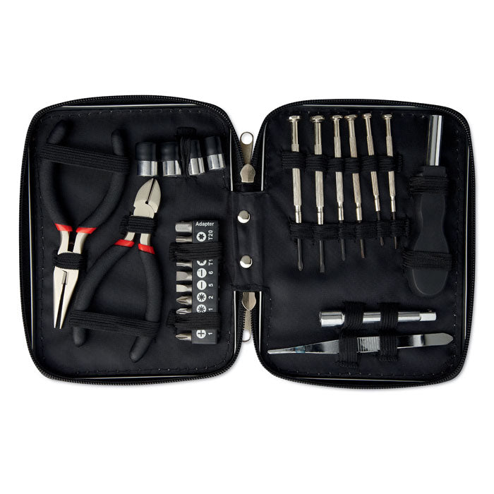PAUL - 26 pcs tool in aluminium case