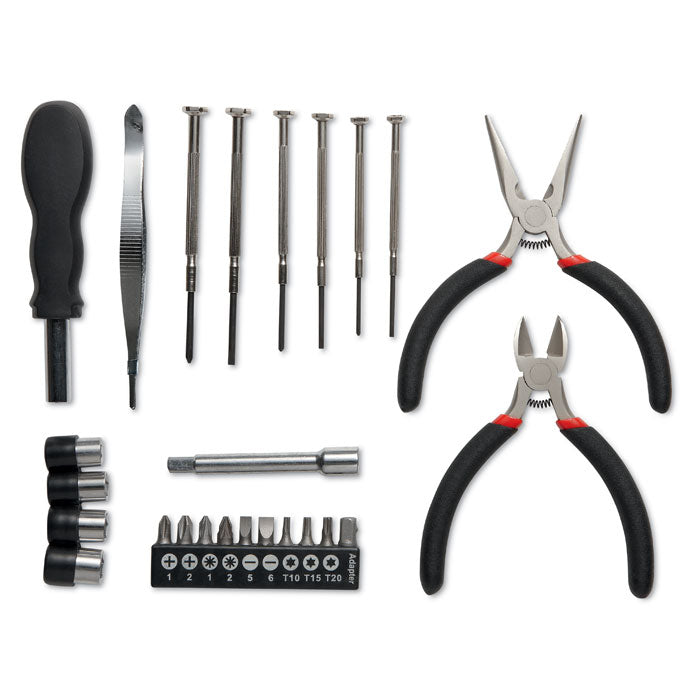 PAUL - 26 pcs tool in aluminium case