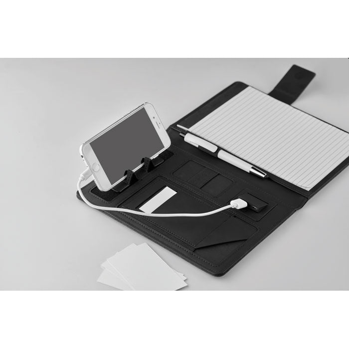 POWERNOTY - A5 folder with power bank