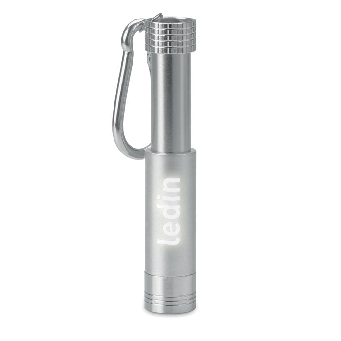 POP LIGHT - Aluminium/ABS LED key ring