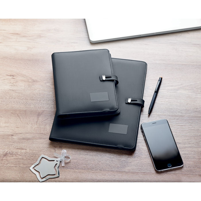SMARTFOLDER - A4 folder w/wireless charger5W
