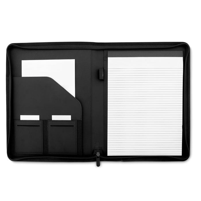 NOTES FOLDER - A4 conference folder zipped