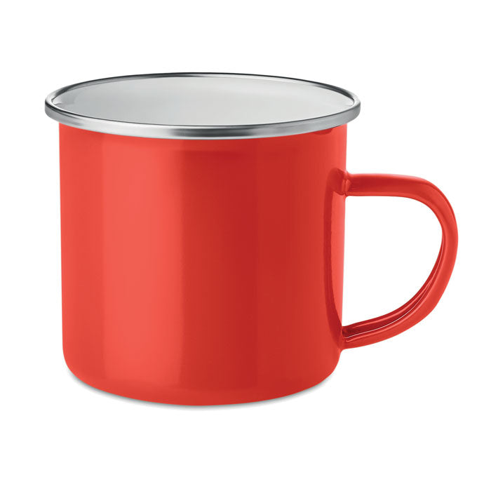 PLATEADO - Metal mug with enamel layer