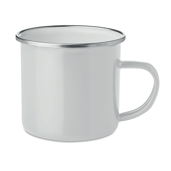 PLATEADO - Metal mug with enamel layer