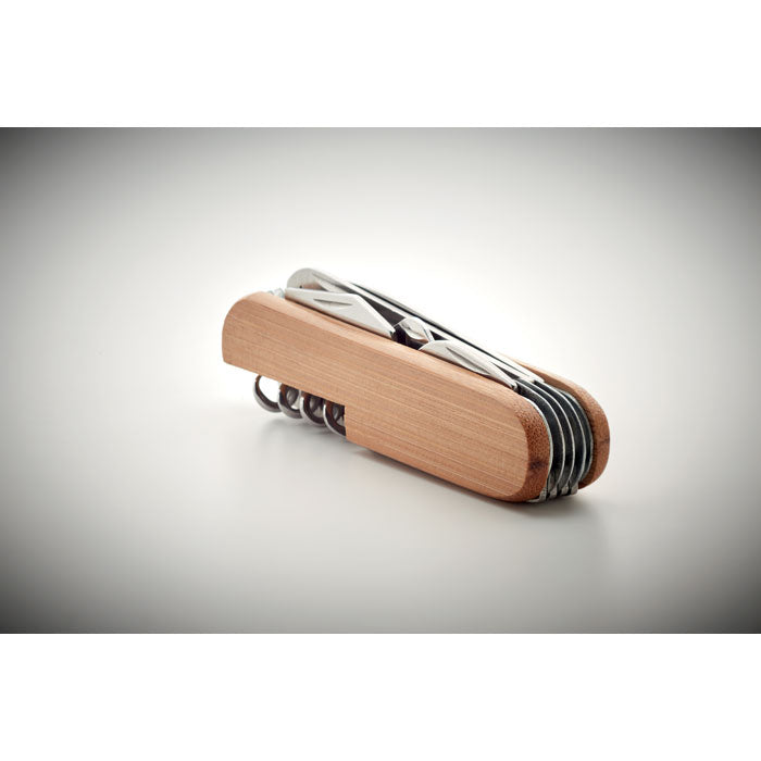 LUCY LUX - Multi tool pocket knife bamboo