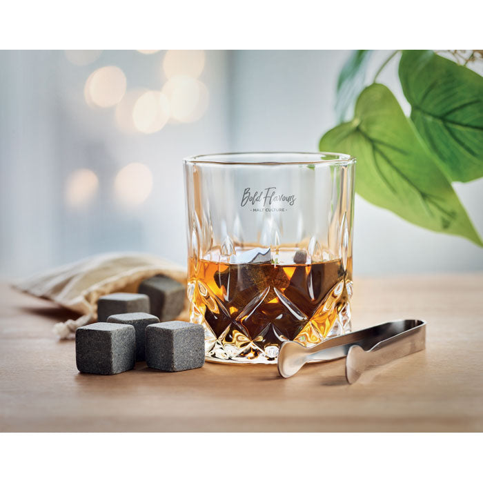 INVERNESS - Whisky set in bamboo box