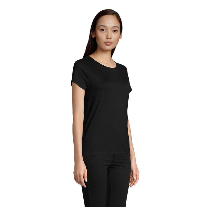 PIONEER - Women's Round-Neck Fitted Jersey T-Shirt