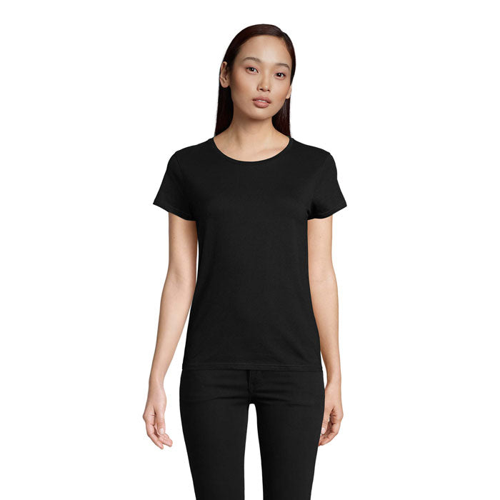 PIONEER - Women's Round-Neck Fitted Jersey T-Shirt