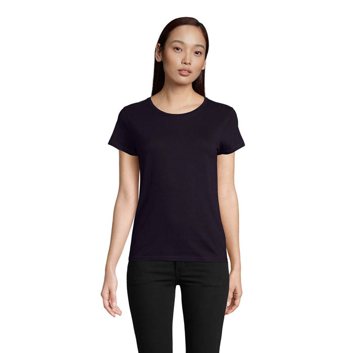 PIONEER - Women's Round-Neck Fitted Jersey T-Shirt