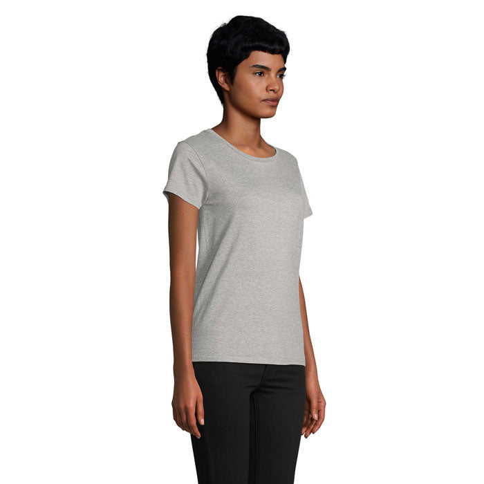 PIONEER - Women's Round-Neck Fitted Jersey T-Shirt