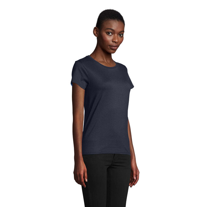 PIONEER - Women's Round-Neck Fitted Jersey T-Shirt