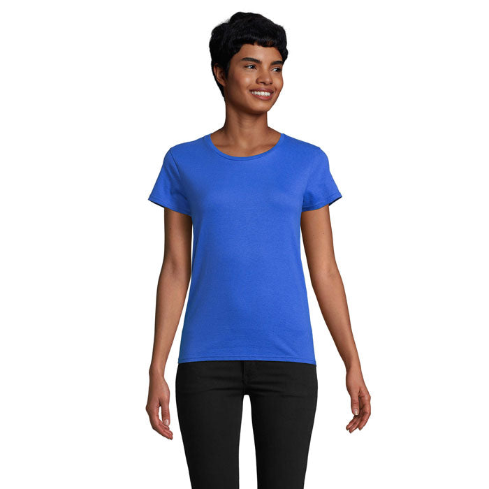 PIONEER - Women's Round-Neck Fitted Jersey T-Shirt