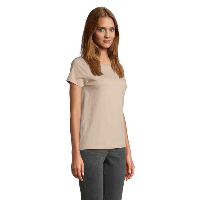 PIONEER - Women's Round-Neck Fitted Jersey T-Shirt