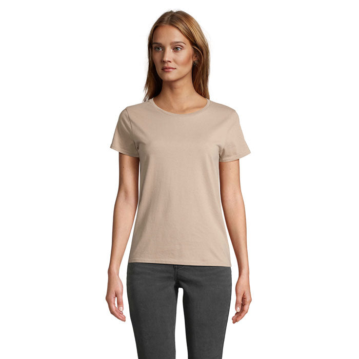 PIONEER - Women's Round-Neck Fitted Jersey T-Shirt